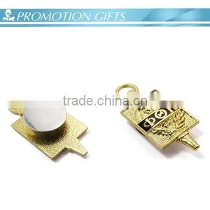 Enamel and Gold Plating Pin Badge With Magnet thumbnail-1