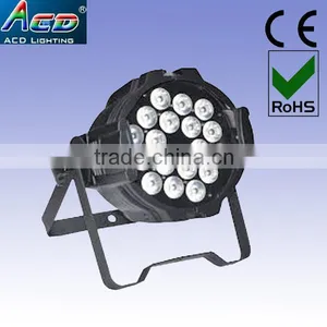 Led Par Can Lights, 18*4in1 10w RGBW Full Color Led Strobe Light, Led Stage Par Light thumbnail-1