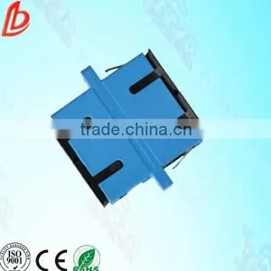 Fibre Optical Zirconia or Plastic Ceramic Ferrule SC Fiber Optic Adaptors thumbnail-2