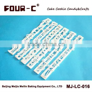 Plastic Fondant Edge Cutters,cake Border Cutters,decorating Cutters thumbnail-1