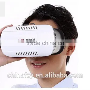 2016 Newest 3D VR Virtual Reality Headset 3D Movie Game Glasses Adjust Cardboard VR BOX 2.0 For 3.5~6.0" Smartphones thumbnail-1