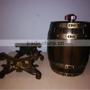 10L Bluetooth Wooden Barrel Loudspeaker thumbnail-6
