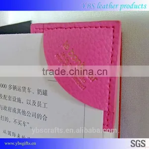 Wholesale Fan-shaped Protective Fancy PU Leather Bookmark for Gift thumbnail-5