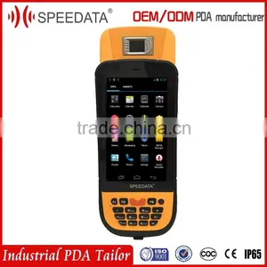 4G LTE Android 5.1 RFID Card Reader With Long Range 2M Lf Hf UHF RFID Card Reader With 125Khz 13.56Mhz 900Mhz Modules thumbnail-2