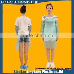 2015 Cheap Disposable Nonwoven Apron For Woman thumbnail-1