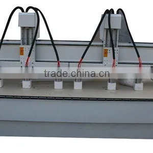 Six Spindle Cnc Router for Relief Gear Wheel Transmitting With CE ISO thumbnail-1