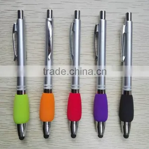 Dubai Wholesale Market EVA Soft Grip Retractable Plastic Stylus Pens thumbnail-2