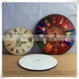 MDF Wall Clock For Dye Sublimation for Heat Transfer Promotional thumbnail-2