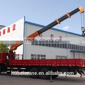 12ton Crane With Telescope Arms, SQ12S4, Hydraulic Crane on Truck. thumbnail-2