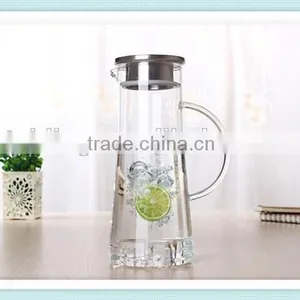 Borosilicate Double Wall Tea Glass Bottle Heat-resistant Double Wall Glass Pitcher With High Quality thumbnail-5