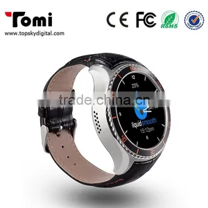 I2 Android 5.1 OS MTK6580 Quad Core Smart Watch 4GB / 512MB Smartwatch With 3G Wifi Bluetooth GPS Google Play Store thumbnail-6