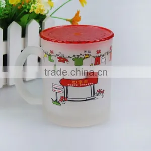 Sublimation Blank Glass Mug, Glass Coffee Mug, Sublimation Glass Beer Mug thumbnail-3
