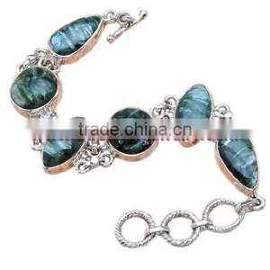 Wholesale!! Bracelets Healing Gemstone Jewelry Chunky Silver Jewellery Rings thumbnail-1