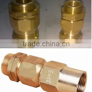 Good Quality Explosion Protected Brass Metal Cable Gland thumbnail-2
