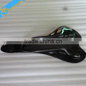 2015 New Arrival Small Size Road Bike Saddle,black Carbon Saddle Bicycle Saddle Finished Glossy thumbnail-3