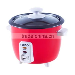 Popular Yellow Color Mini Drum Shape 0.6L Rice Cooker thumbnail-2