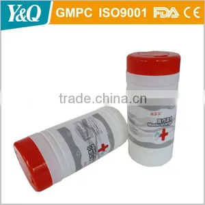 100pcs Barrel Packing Hospital Cleaning Antiseptic Wipe thumbnail-1