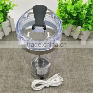 16 oz Multifunctional Electric Mixer Shaker Bottle Stirring Cup Whey Protein USB Rechargable Tornado Shaker Bottle Cup thumbnail-3