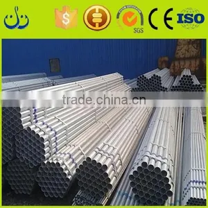 Q195-235 1.5 Inch Fencing Mild Carbon Welded Galvanized Steel Pipe / Tube Manufacturer for Greenhouse thumbnail-6