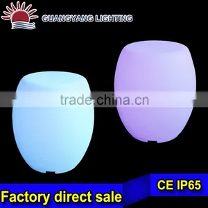 Rechargeable Battery Colorful Living Room Chairs Luminous Led Chair thumbnail-3