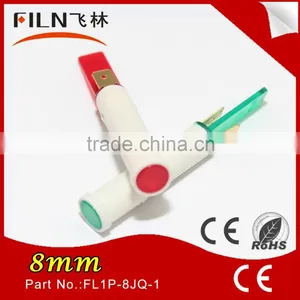 IP67 2015 Hot Waterproof Oven Mit Plastic 8mm 110v Red Led Signal Light thumbnail-3