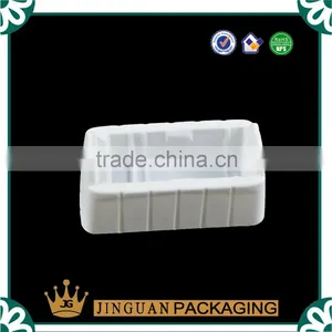 White Flocking PVC Plastic Cosmetic Tray thumbnail-6