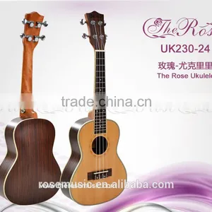 China Cheap 24 Inch High Quality Wooden Ukulele Wholesale (UK230-24) thumbnail-1