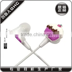 Cute In-ear Earphone, Durable Earbuds With Mic With Cartoon Slidder thumbnail-2