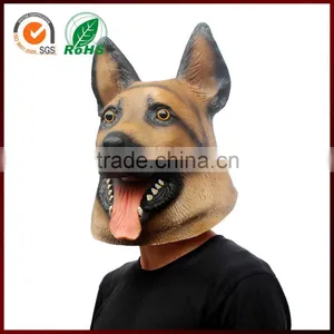 2016 Hot Selling Cheap Diy White Party Wolf Dog Head Mask thumbnail-3