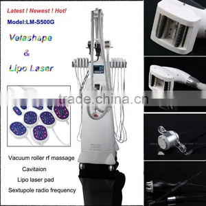 Big Promotion!! Vacuum Roller Massage Supersounic Cavitation Diode Laser Body Building Apparatus thumbnail-1
