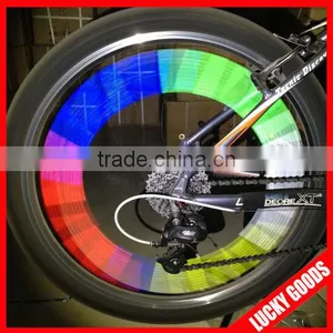 Colored Reflective Bicycle Decorative Stickers for DIY thumbnail-1
