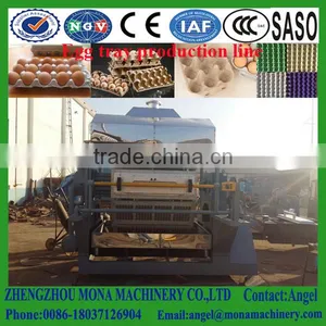 Paper Pulp Making Fruit Tray|mask|egg Box Egg Tray Machine thumbnail-1