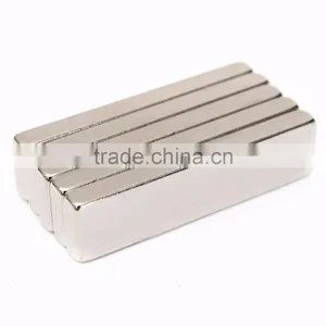 N42 3/16" x 1/8 " x 1/16" Rectangle Neodymium Magnet thumbnail-2