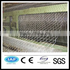 China Wholesale CE&ISO Certificated Galvanized Gabion Baskets/gabion Wire Mesh(hexagonal Wire Netting)(pro Manufacturer) thumbnail-1