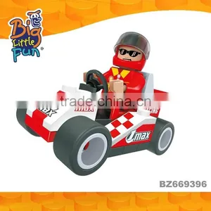 New Products on China Market Mini Blocks Toy f1 Racing Car Assembled Toy Car Wholesale Toys thumbnail-1
