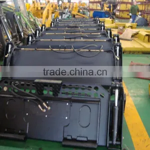Skid Steer Loader Attachment 4 in 1 Bucket (skid Loader Attachment,bobat Attachment,attachment) thumbnail-2