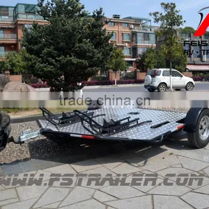 Double Bikes Folding Style Trailer MT502 for Motorcycle thumbnail-5
