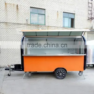 Wow ! Eye Attracting Color Dual Screen DVD Kiosk Mobile Catering Food Van CE thumbnail-5
