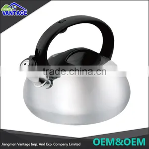Factory Supply Stainless Steel Whistling Water Kettle Non-electric Tea Kettle thumbnail-1