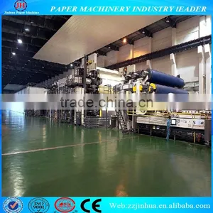 1575mm 15T/D Waste Paper Recycling Production Line, a4 Copy Paper Making Machine Price thumbnail-1