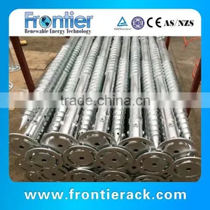 High Quality Hot Dipped Galvanized Ground Screw thumbnail-1