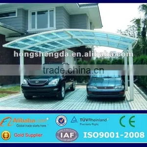 NEW! Modern Prefabricated Sheet Metal Carport for Cars thumbnail-2