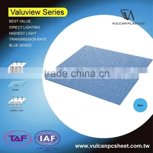 Plastic Polycarbonate Solid/ Corrugated Sheets (Valuview Blue Series) thumbnail-6