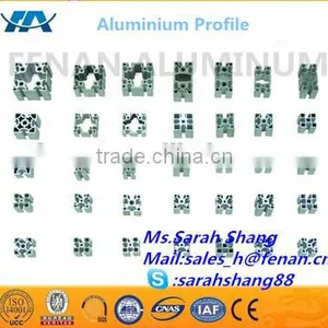 CNC Anodized Customized Aluminum Extrusion Profile_T/V/U Slot_with Drawing thumbnail-5