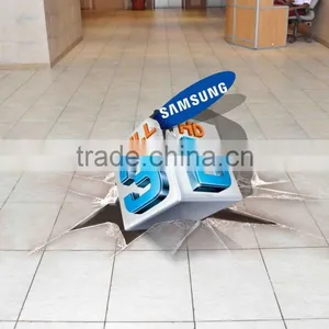 Floor Vinyl Sticker, Advertising Printing Floor Self Adhesive Vinyl thumbnail-2