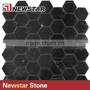 Newstar Bathrooms Shower Tile Design Marble for Flooring Mosaic thumbnail-6