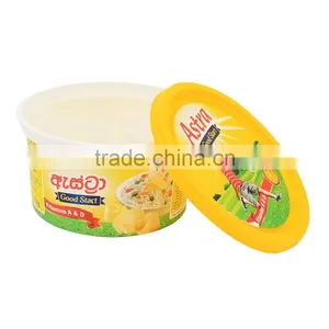 250ml IML Plastic Butter Cups,Food Packaging Container, Dairy Packaging Box With Logo. thumbnail-4