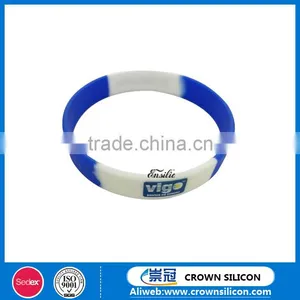 Personalized Fashion Silicone Bracelet, Customized Logo Silicone Bracelets thumbnail-4