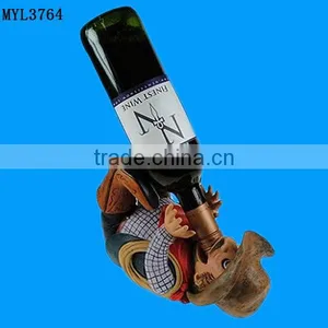 Drunk Cowboy Resin Liquor Holder Wholesale thumbnail-1