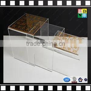Clear Acrylic Nesting Display Tables for Store/plexiglass Nesting Displays thumbnail-3